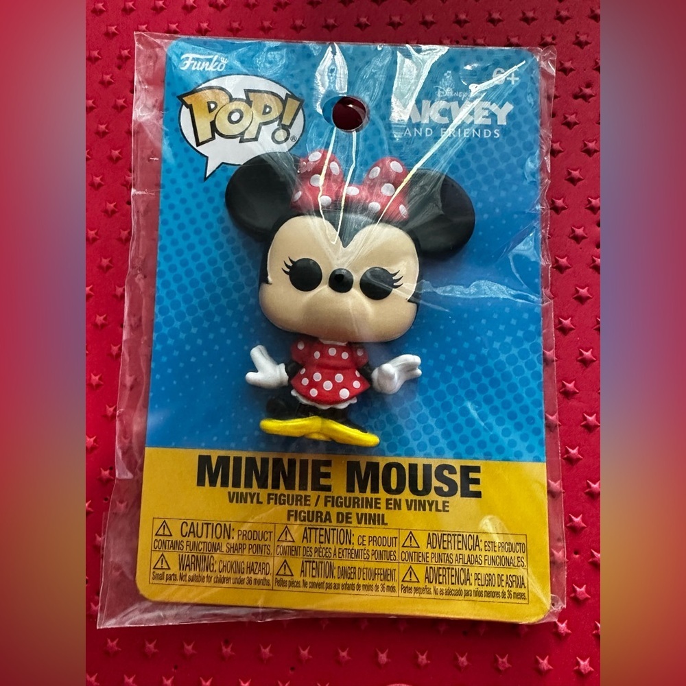 Disney Minnie Mouse FUNKO Pop! Vinyl Pin - NIP